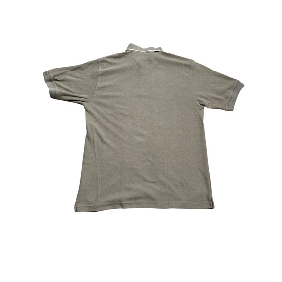 Greg Norman men's short sleeve shirt play dry‎ moisture wicking green/tan size L - Picture 7 of 7